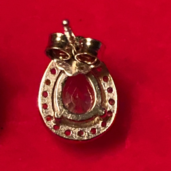 EUC Dainty 925 Pierced CZ Earrings - Picture 4 of 6